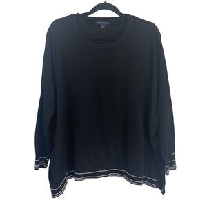 Tommy Hilfiger Women's Pullover Long Sleeves Loose Sweater Size M-L